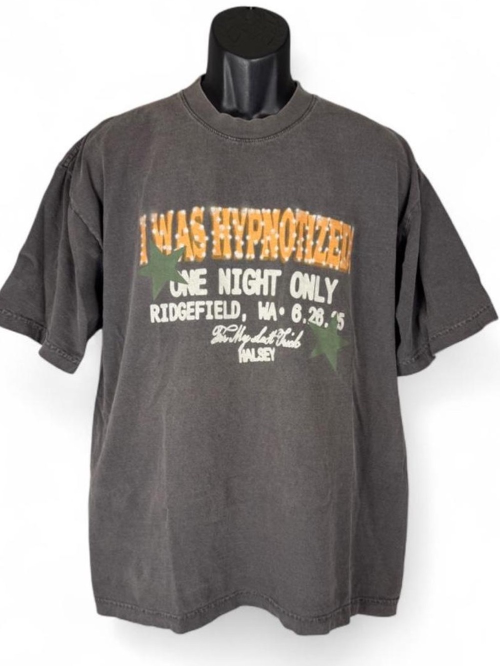 Halsey I Was Hypnotized One Night Only 2025 Ridgefield WA Tour T-Shirt Gray Sz L
